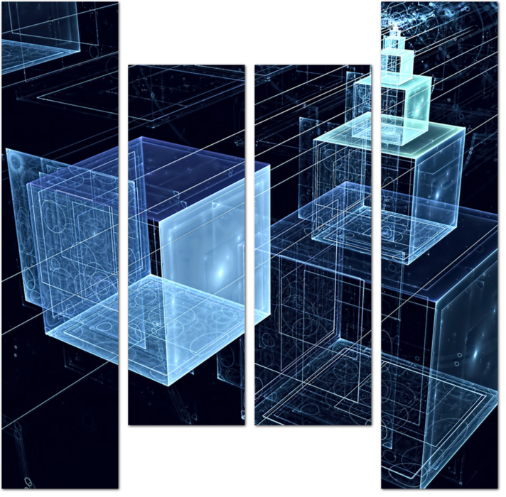 3D визуализация кубов