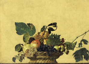 Караваджо - Корзина с фруктами
