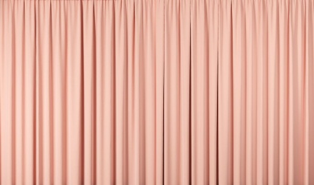 Розовые плотные шторы