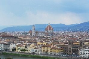 Вид на Флоренцию с высоты