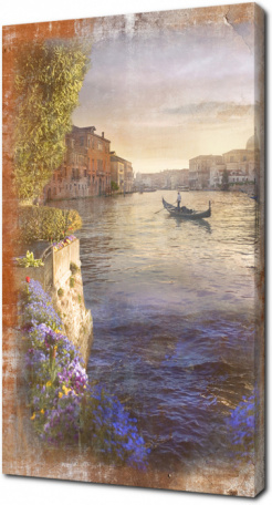 Канал Венеции на закате