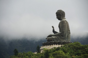 Статуя Будды, Остров Лантау, Гонконг, Китай