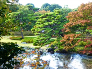 Сад Императорского дворца в Токио. Япония