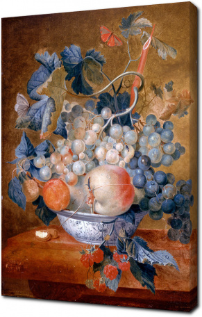 Франсина Маргарета Ван Гюйсум — Дельфтская ваза с фруктами