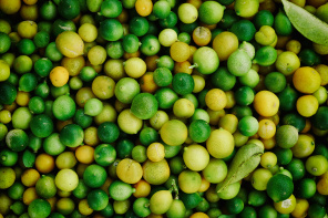 Желто-зеленые цитрусы