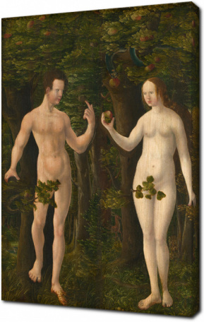 Адам и Ева немецкого художника