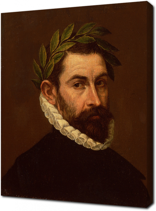 Эль Греко - Портрет поэта Алонсо де Эрсилья-и-Суньига