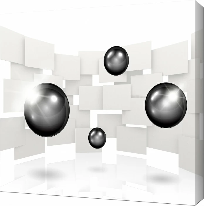3D Парящие глянцевые шары