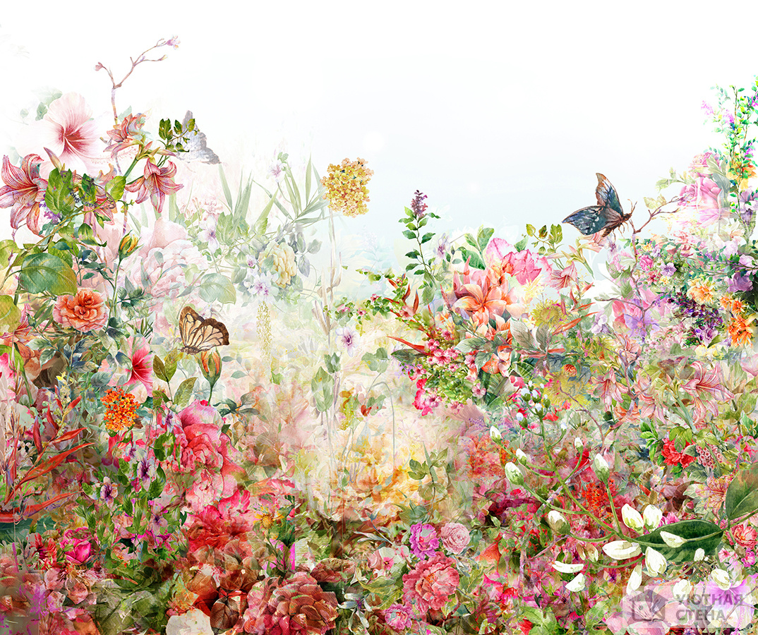 Воздушный сад цветов