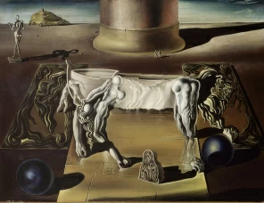 Дали - Параноидальная женщина-лошадь