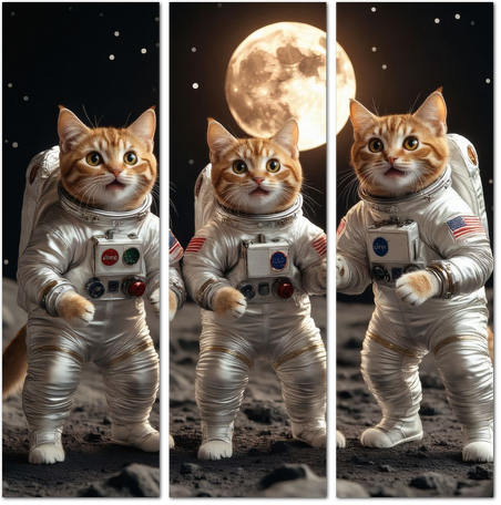 Коты-космонавты