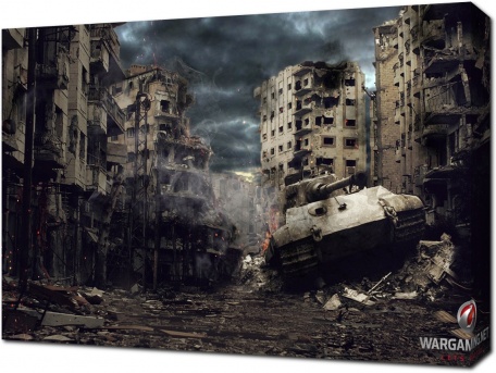 Разрушенный город в World of tanks