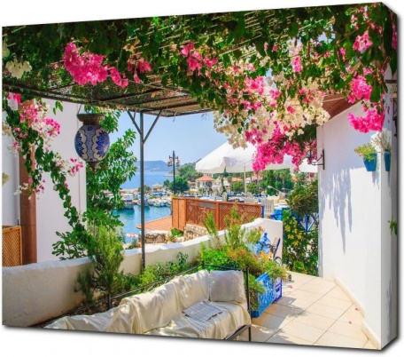 Уютный балкон Греции