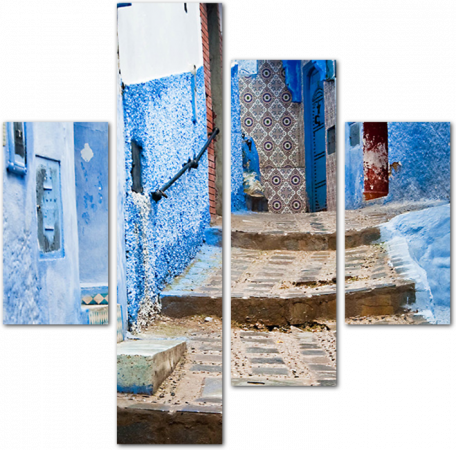 Лестница на улочках Марокко