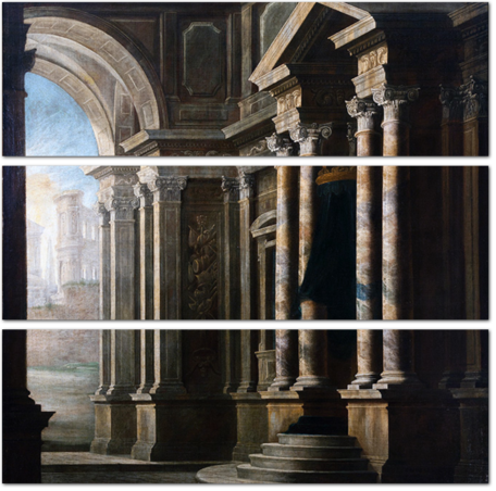 Леонардо Коккоранте — Вид внутреннего помещения здания