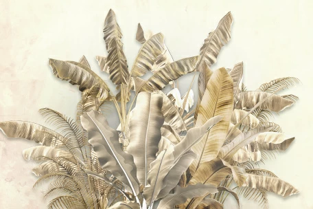 Раскидистые банановые листья