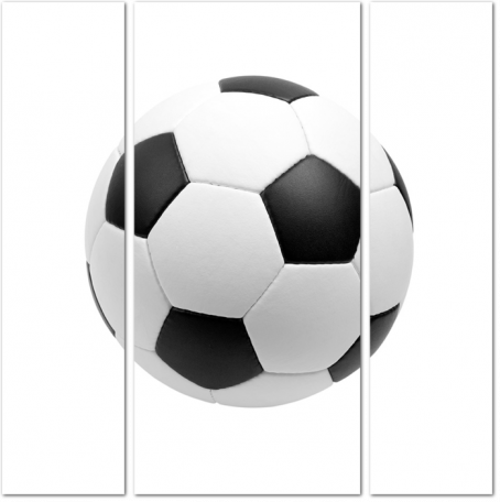 Футбольный мяч крупным планом