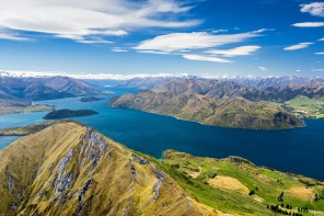 Озеро Ванака и гора Аспиринг, Новая Зеландия