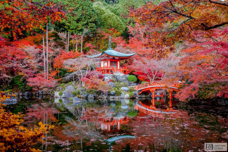 Дайго-дзи-Сингон буддийский храм Фусими-ку. Киото. Япония