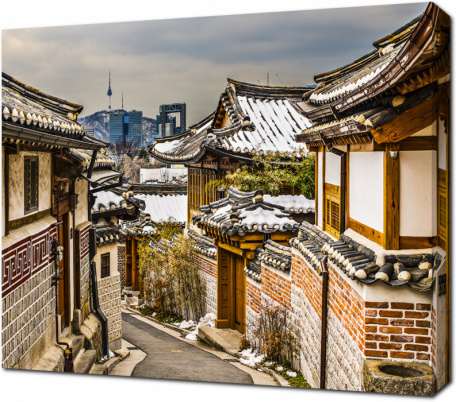 Исторический район города Сеул. Южная Корея