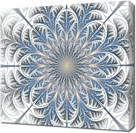 Симметрия фрактального цветка