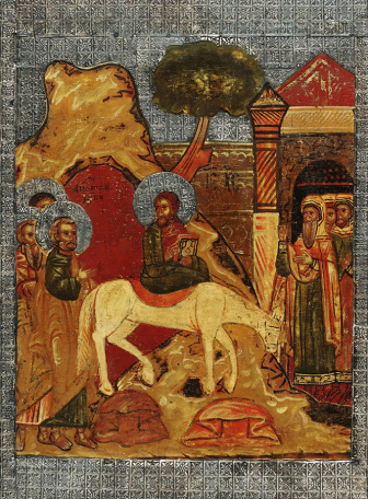 Вход Господень в Иерусалим, ок.1650 г.