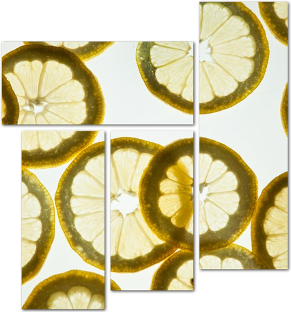 Тонкие круги лимонов