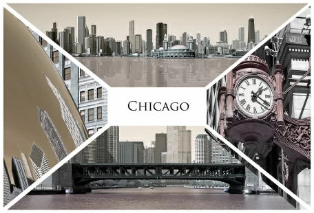 Коллаж Чикаго