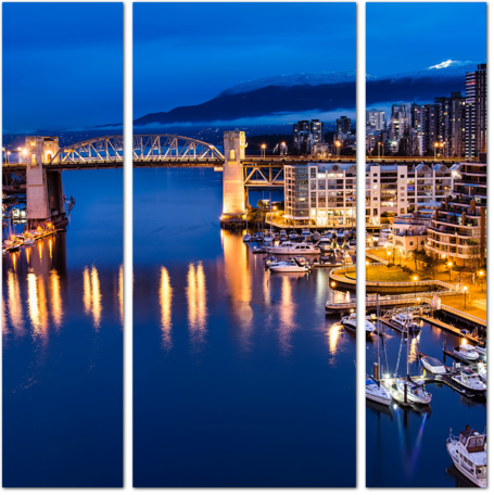 Мост к набережной Ванкувера. Канада