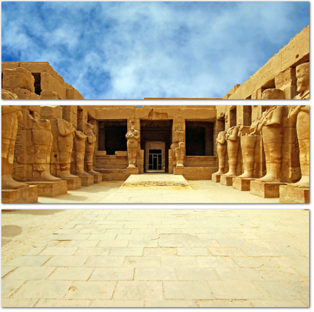 Храм Карнака древнего Египта