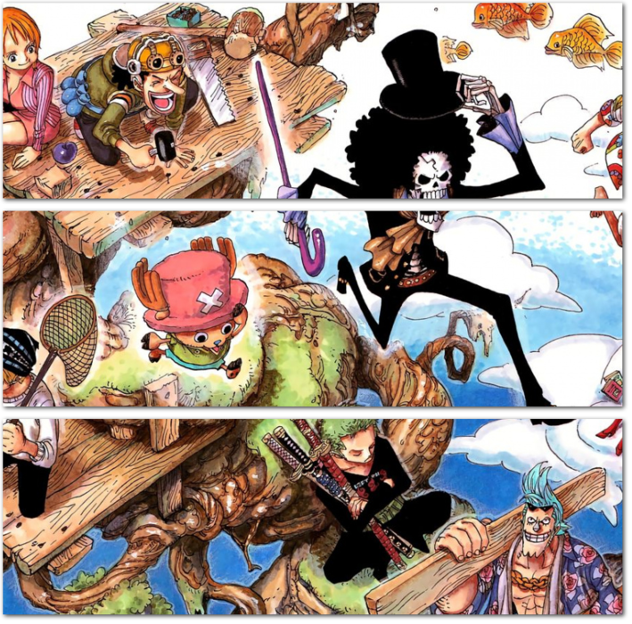 Герои аниме One piece