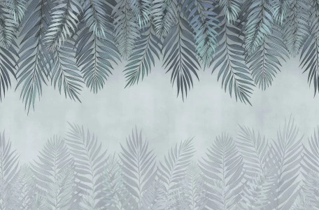 Тропические ажурные листья