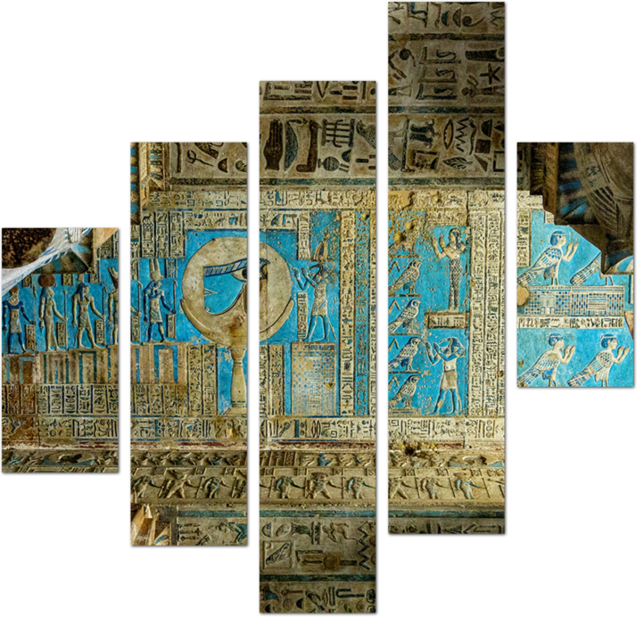 Потолки Древнеегипетских храмов