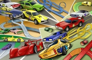 Рисунок с машинками