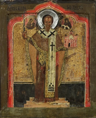 Св. Николай Можайский, ок.1600 г.