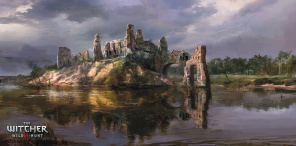 Руины замков из игры Ведьмак