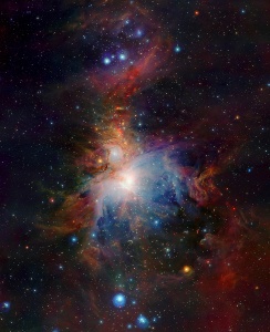 Туманность Ориона в космосе