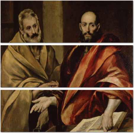 Эль Греко - Святые Петр и Павел