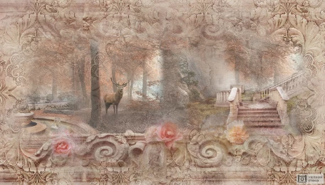 Романтическое настроение в парке