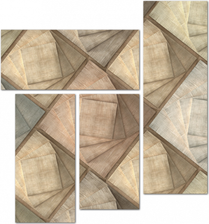 3D текстура с деревянными квадратами