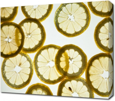 Тонкие круги лимонов