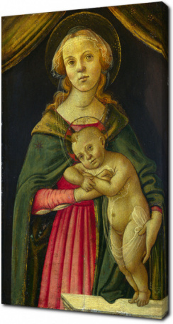 Последователь Боттичелли - Мадонна с младенцем