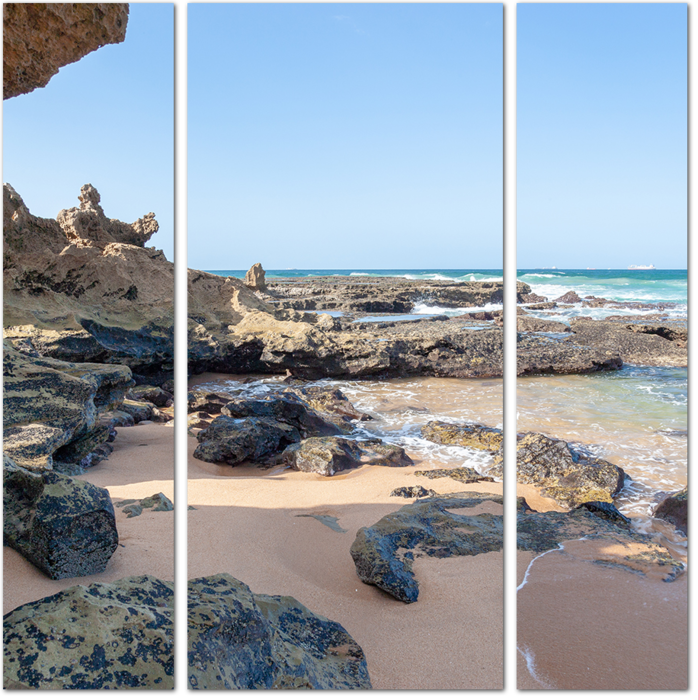 Африканские каменистые пляжи