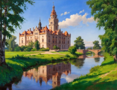 Замок у реки