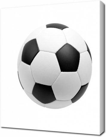 Футбольный мяч крупным планом