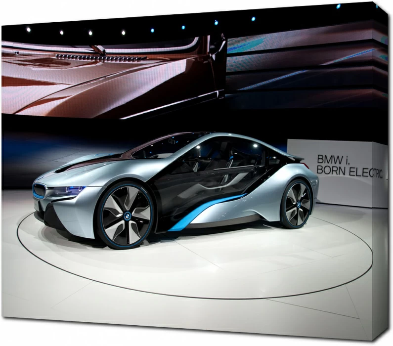 Концепт-кар i8 BMW, Франкфурт, Германия