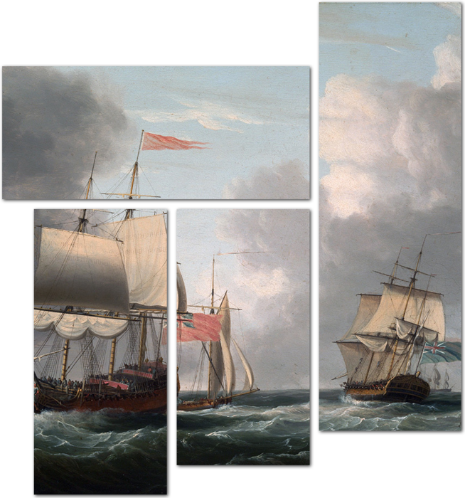 Доминик Серр — Английский двухпалубный корабль