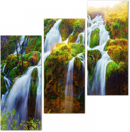 Потоки водопада