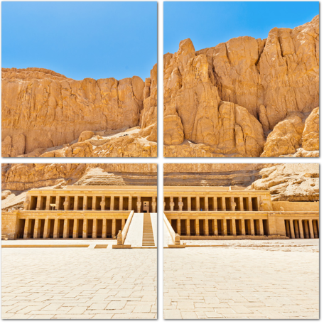 Храм Хатшепсут в Дейр эль-Бахри, Луксор, Египет