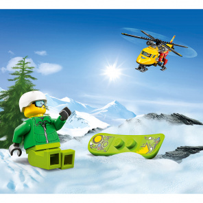 Лего сноубординг
